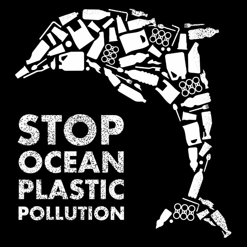Dauphin Blanc Stop Ocean Plastic Pollution