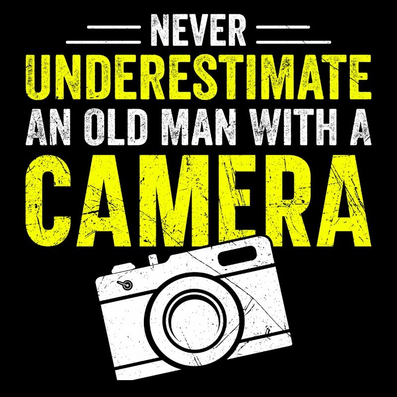 Never underestimate an old man with a camera