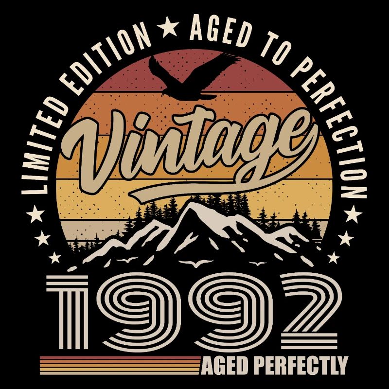1992 Gift 33rd Anniversary 1992 Vintage 1992