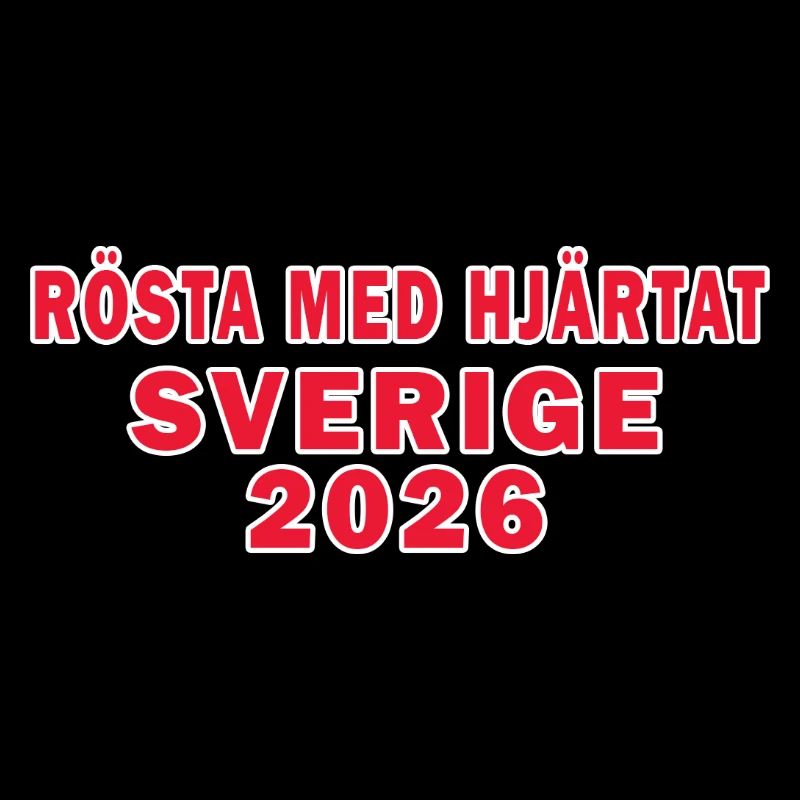 Stimmen Sie mit dem Herzen ab Schweden 2026