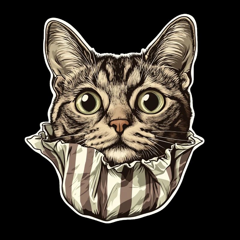 Chat en papier