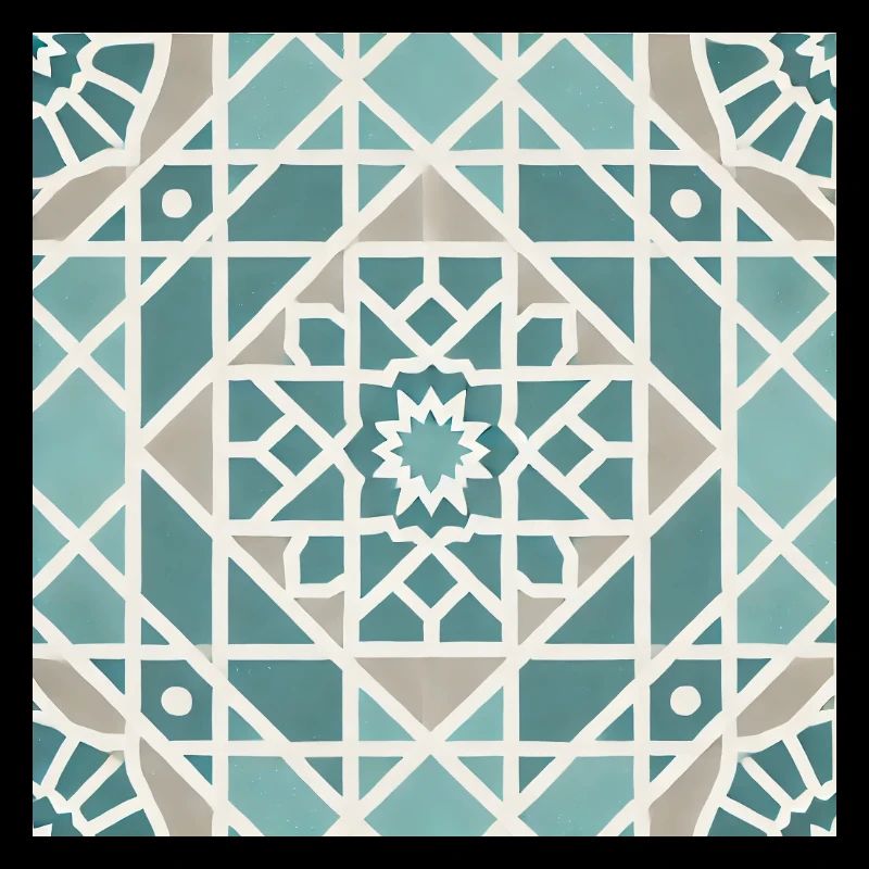 Geometrisches Mandala Muster