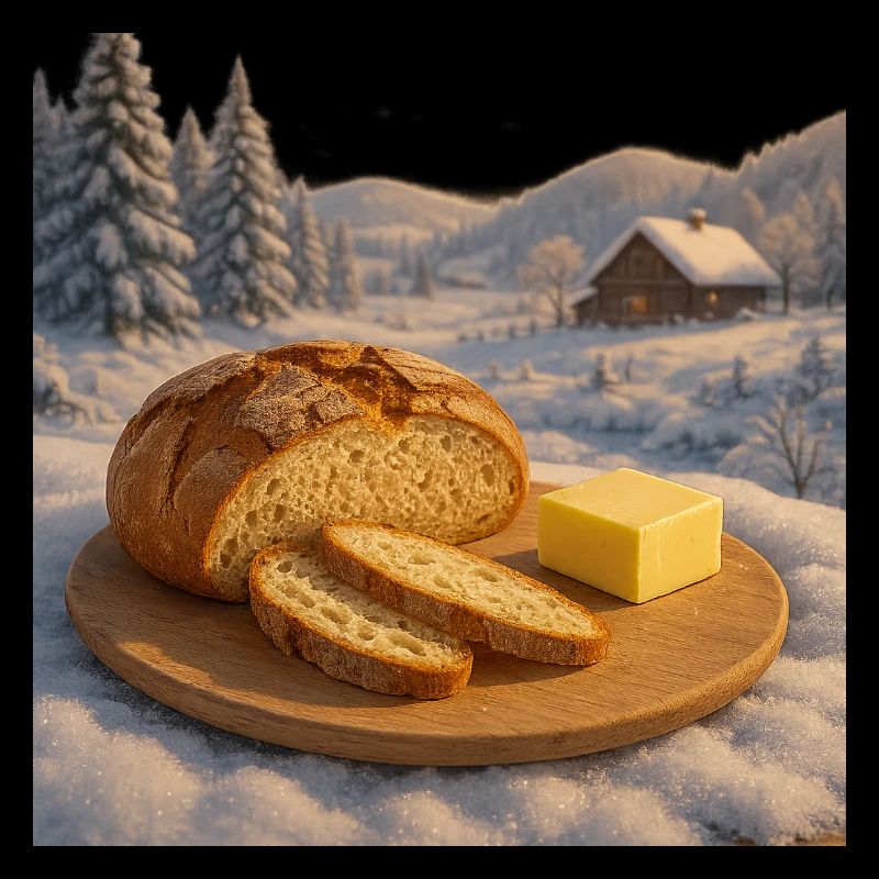 Rustikale Brotzeit