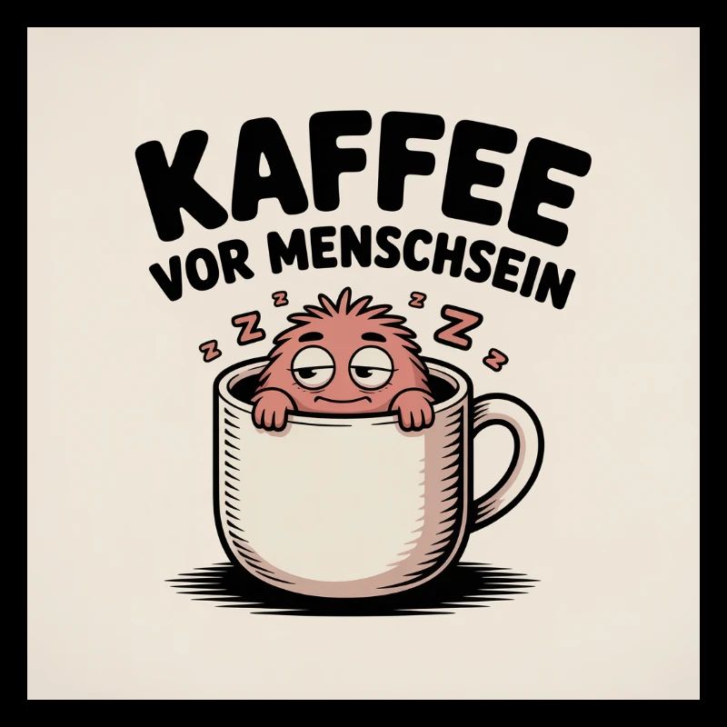 Dessin animé Coffee Before Being Human