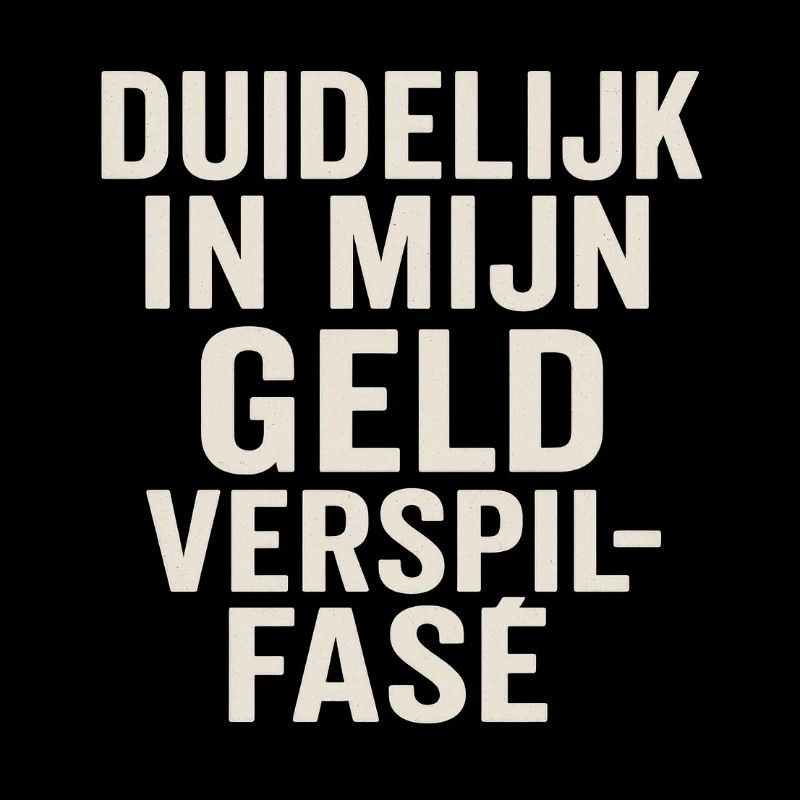 Clairement dans ma phase de gaspillage d’argent