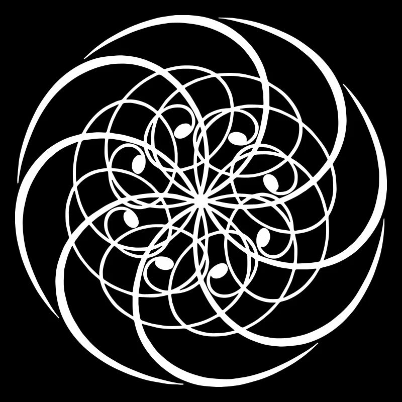 Mandala Vector Géométrique