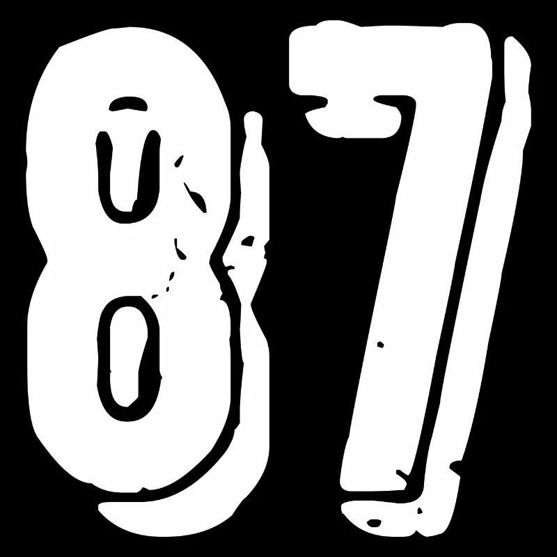 87 Number jersey