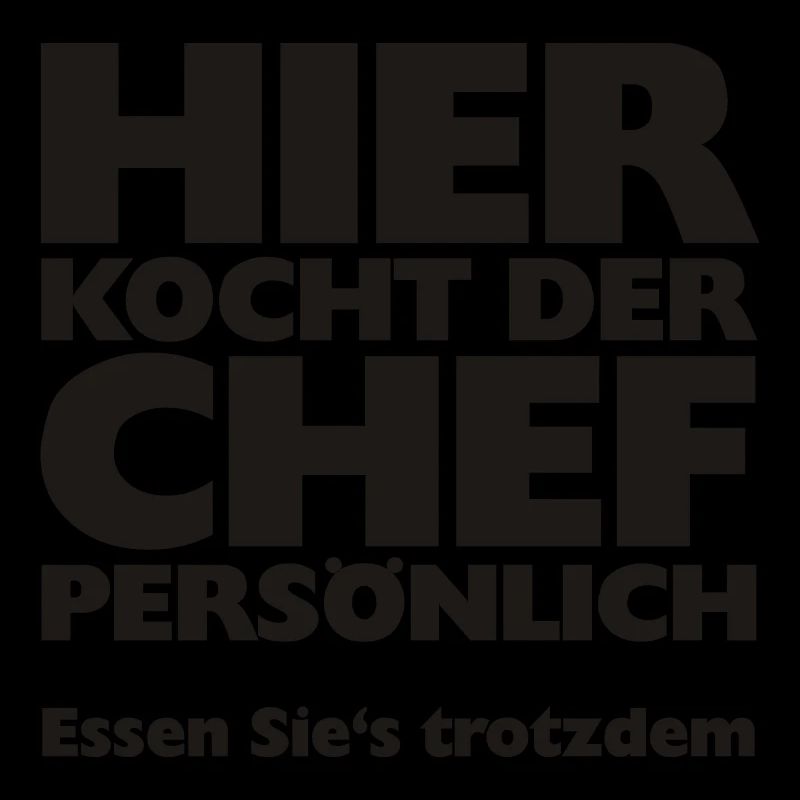 Here, the chef cooks! Eat's