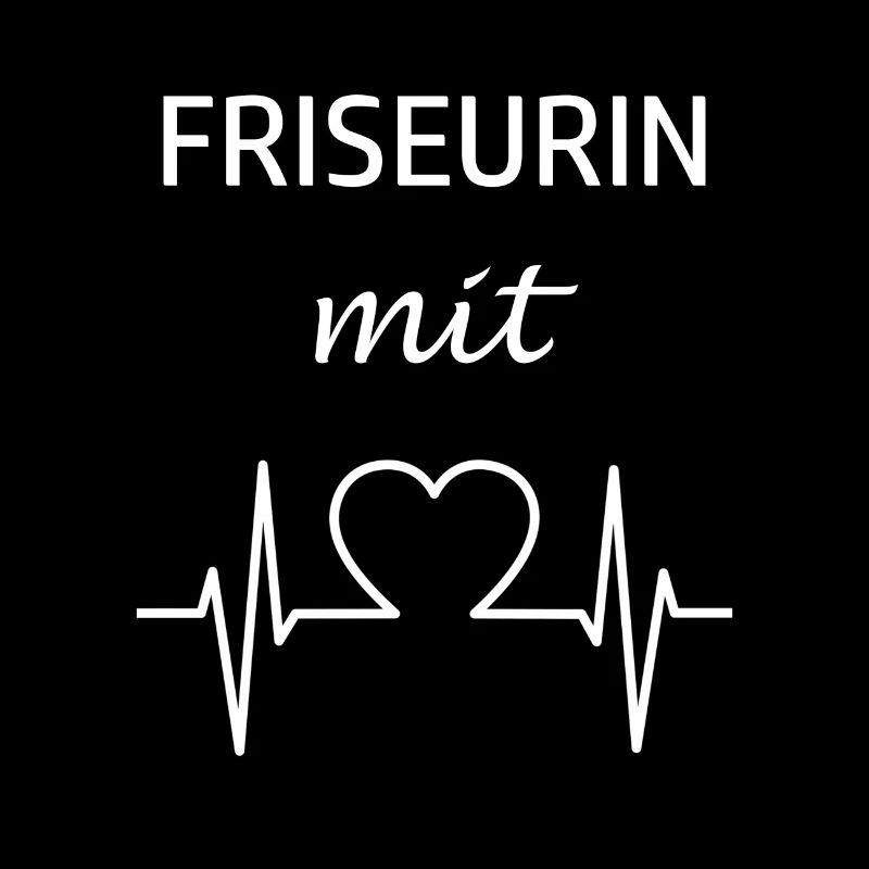 Friseurin mit Herz