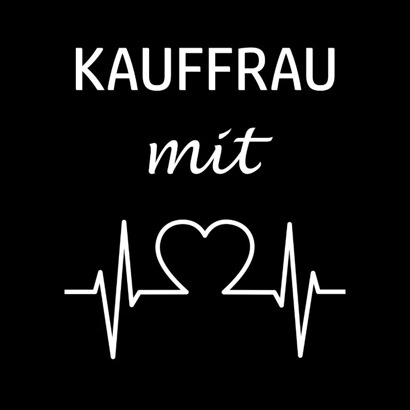 Kauffrau mit Herz