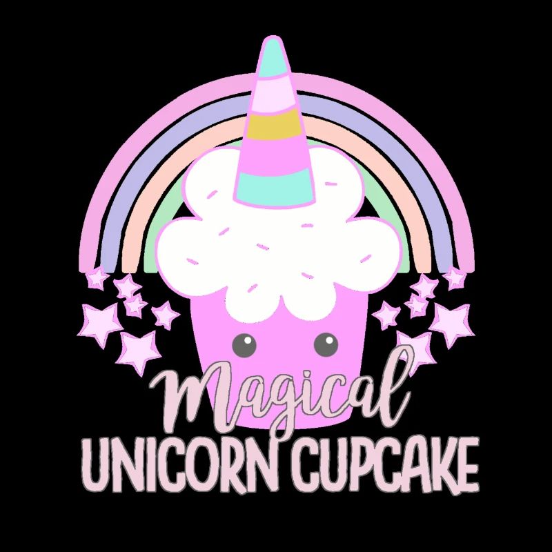 Cupcake licorne