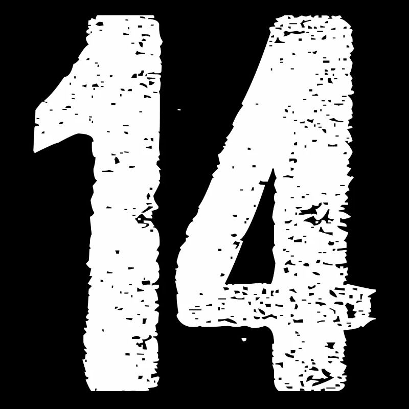 14 Number Vintage