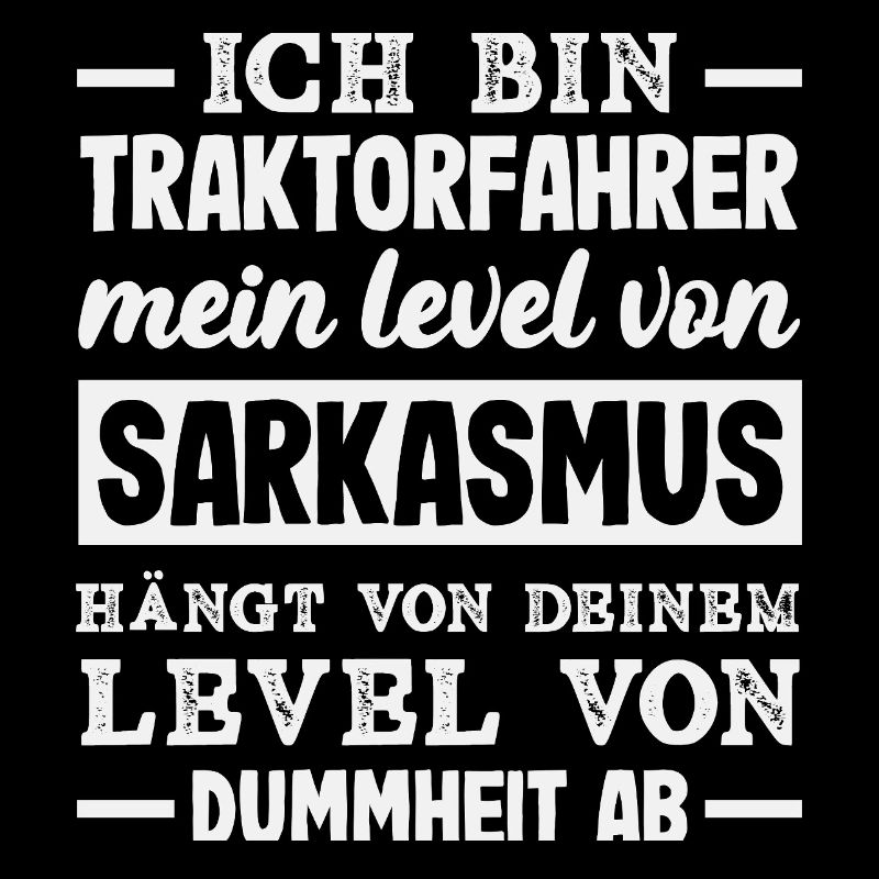 Lustiges Traktorfahrer Geschenk