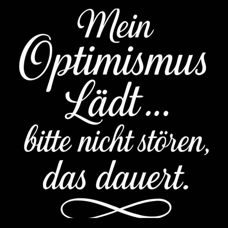 Mon optimisme invite ne dérange pas