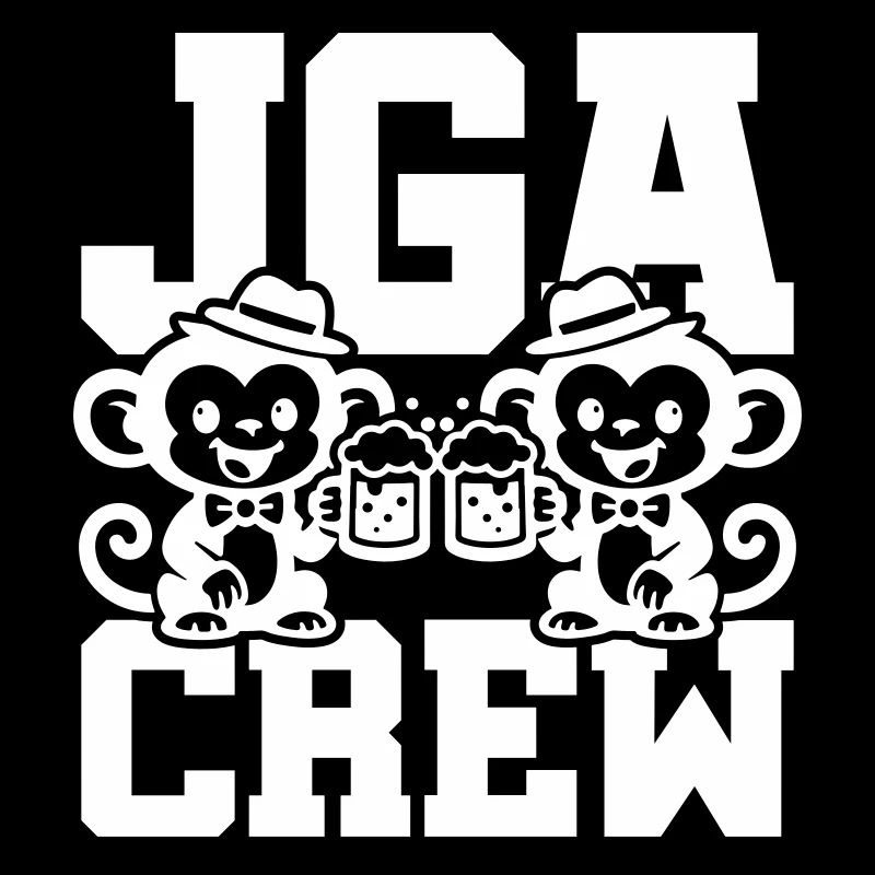 Jga Crew Junggesellenabschied Affe