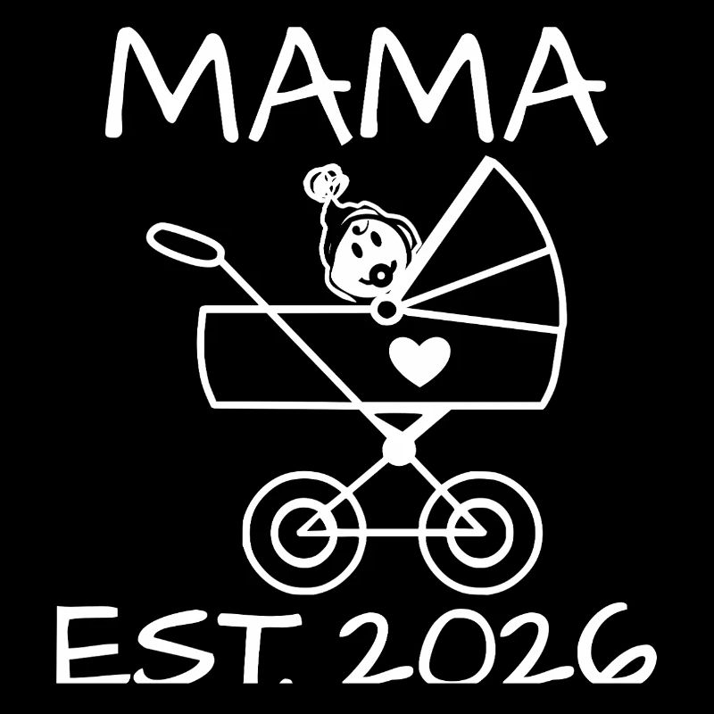 Mama est. 2026 – Cute stroller with baby
