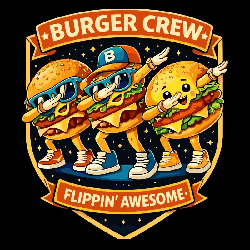 Burger Crew Flippin' Awesome - Dabbing Dab Dance