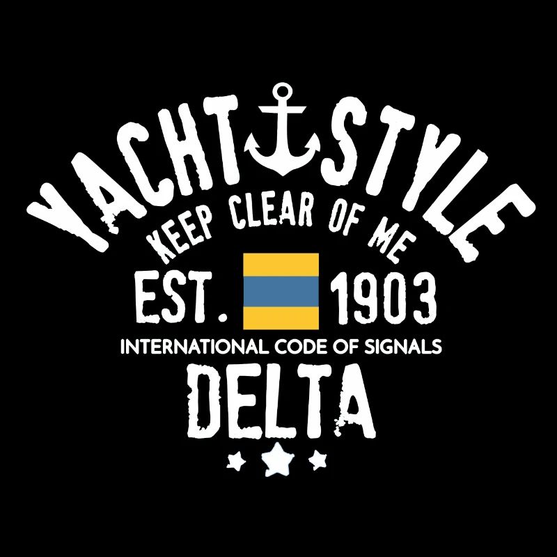 Yacht style keep clear of me . Code Delta