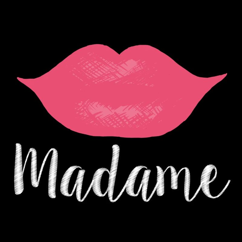 Madame Lips Big white