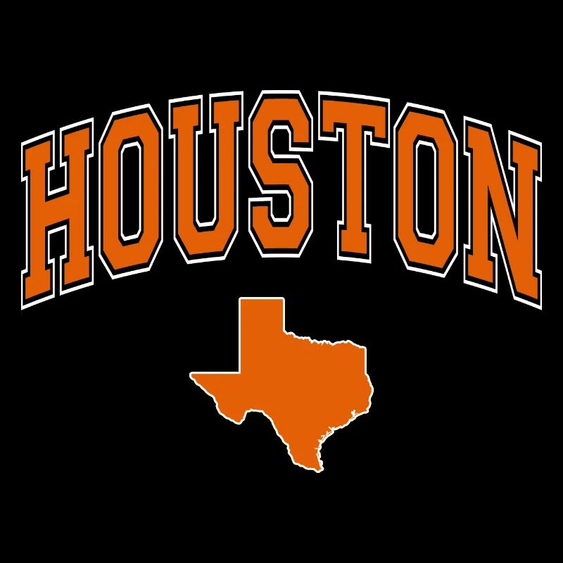 Contour de la carte de houston
