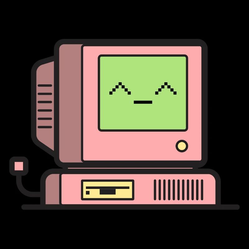 Happy Retro Computer