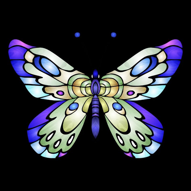 Bunter Schmetterling