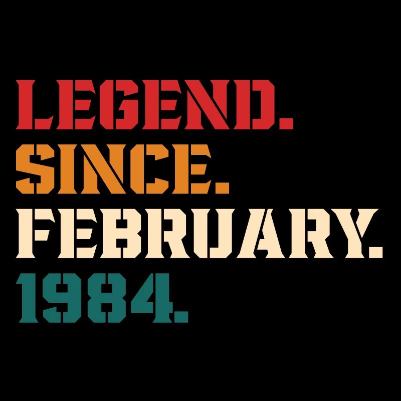 Legende seit Februar 1984