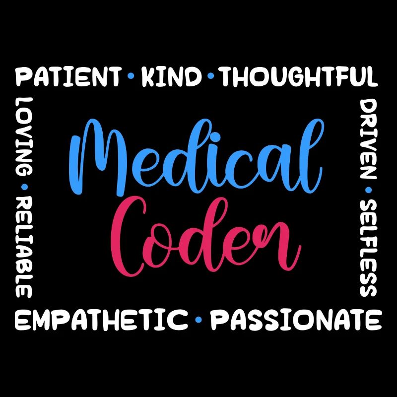 medical coder patient kind loving Design for a