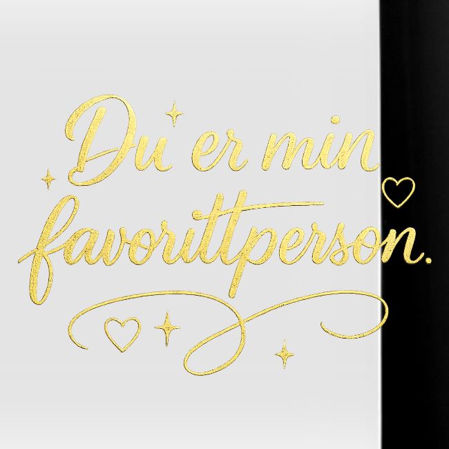 Du er min favorittperson