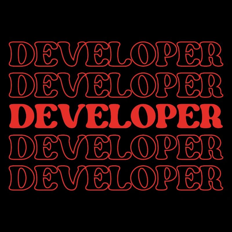 Entwickler, Programmierer, Programmierer, Programmierer, Software-Ingenieur
