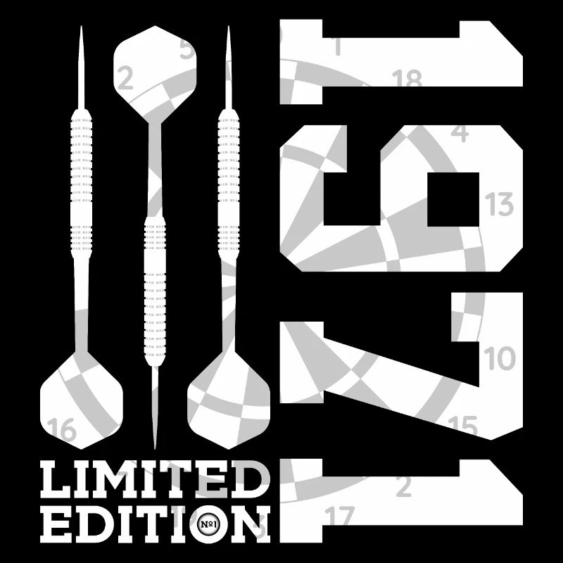LIMITED EDITION 1971 DARTS 55. GEBURTSTAG