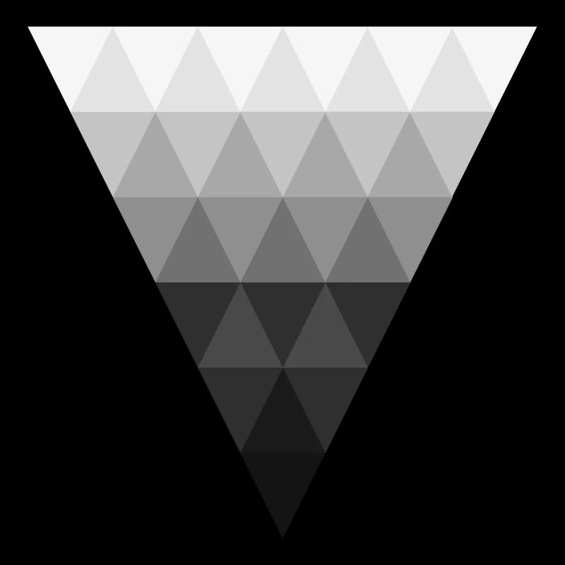 Abstract triangle