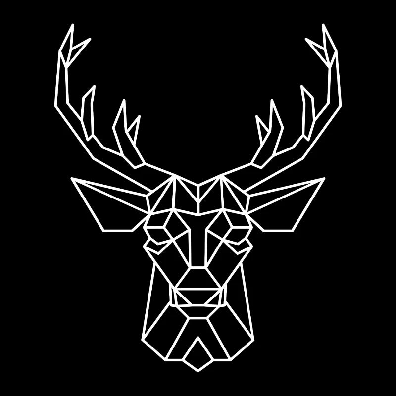 Hirsch - Hirschgeweih