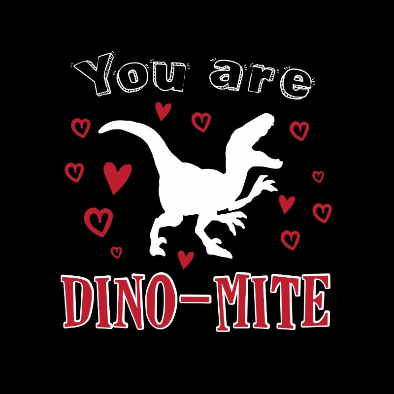 Dinosaurier Liebe Valentinstag Geschenk Idee
