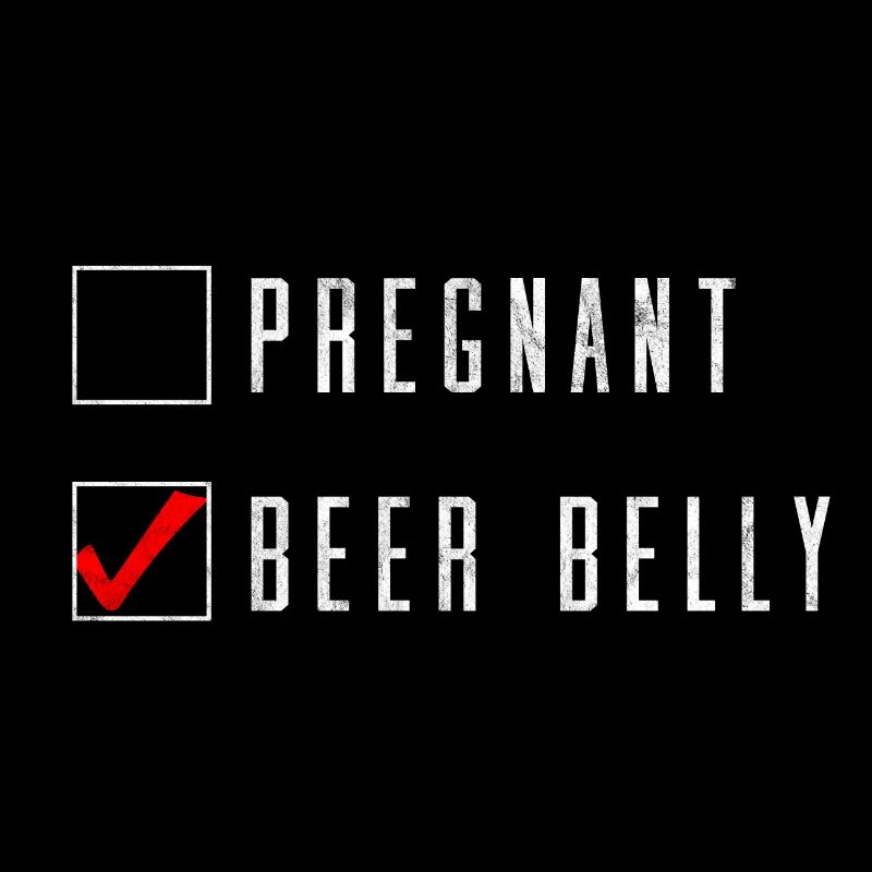 Enceinte bébé Bump vs. Bière idée cadeau du ventre