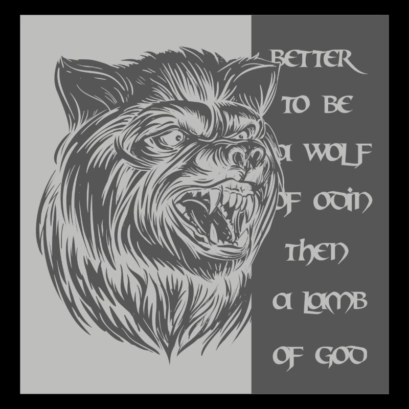 Lieber ein Wolf Odins als ein Lamm Gottes