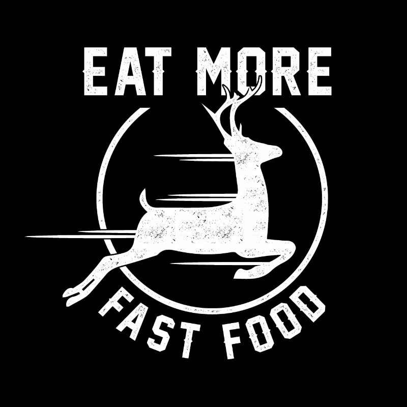 Chasse Manger plus de restauration rapide