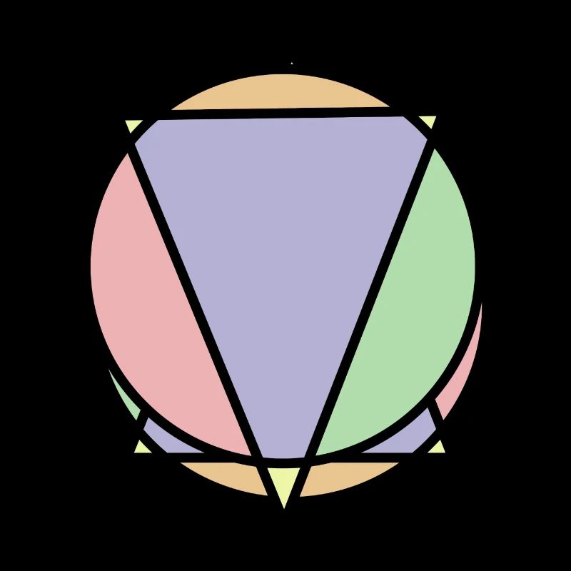 Triangle meets circle