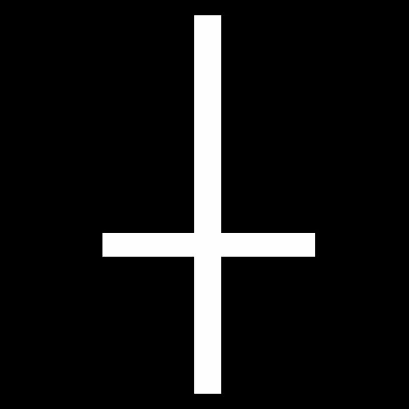 upside down cross