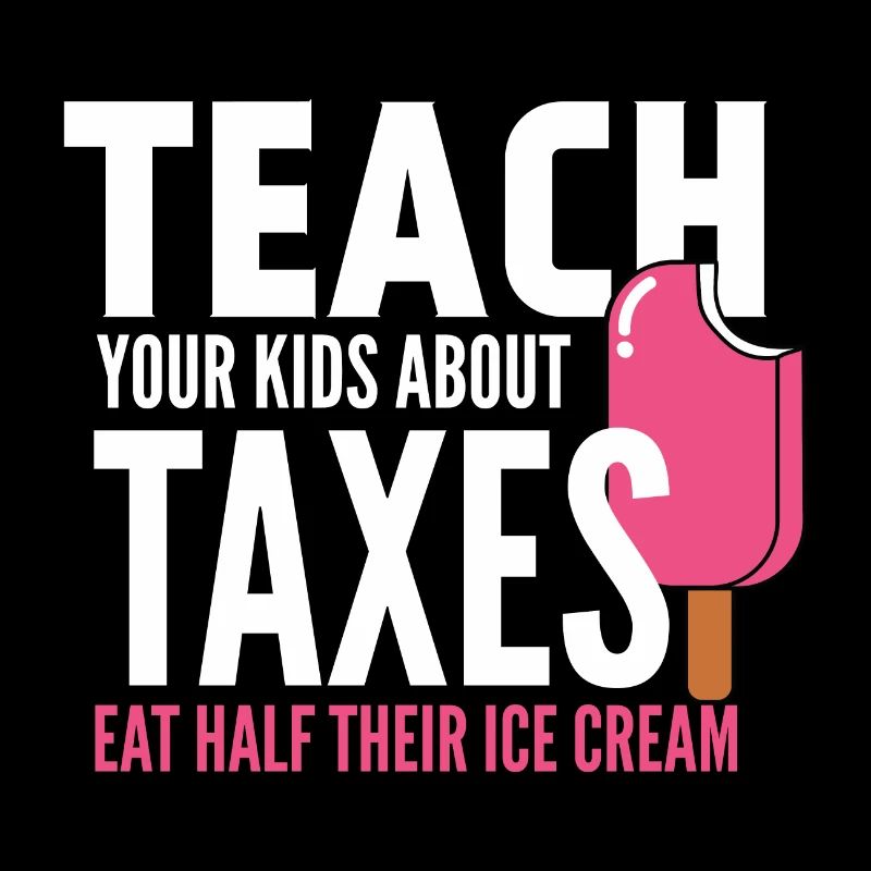 Steuern - Eiscreme - Hälfte - Beibringen