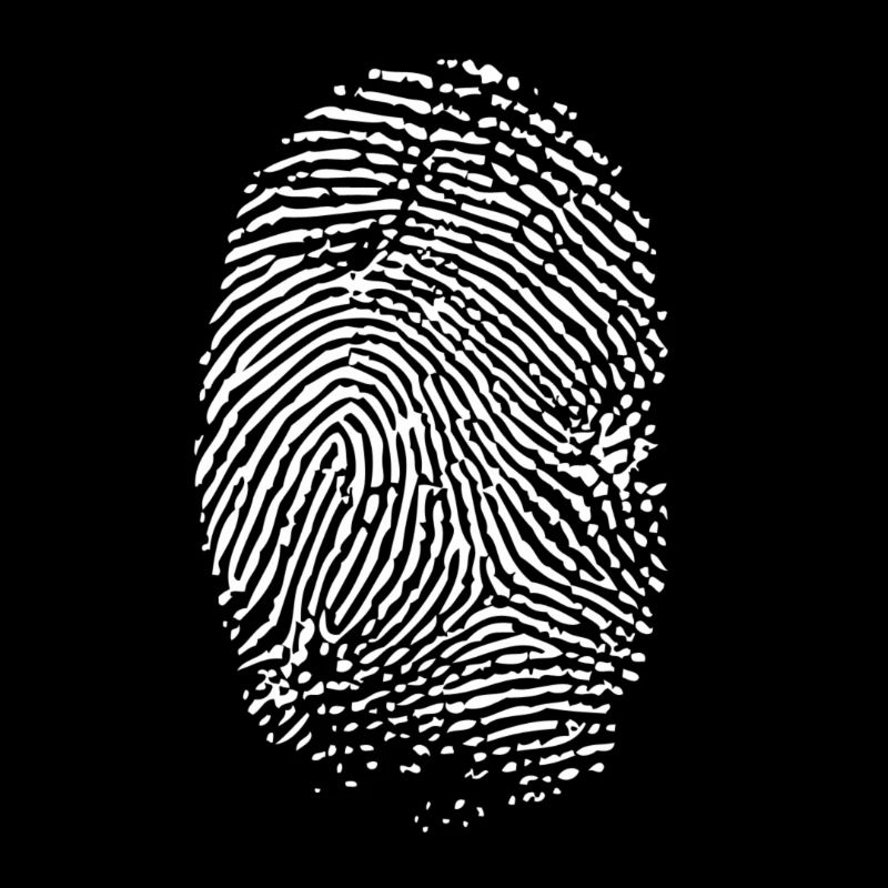 Fingerprint white