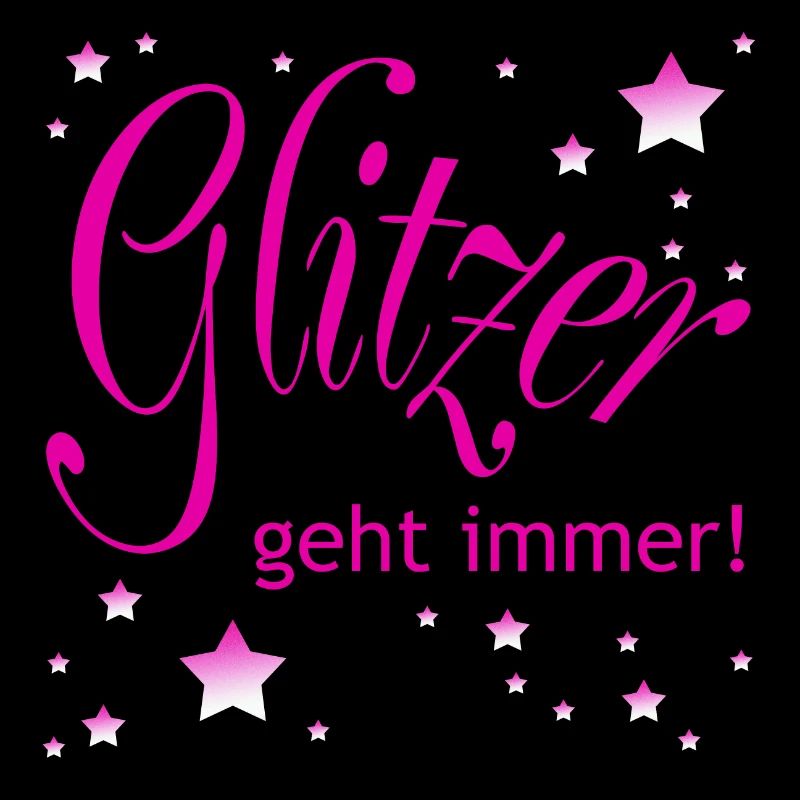 Glitter always works