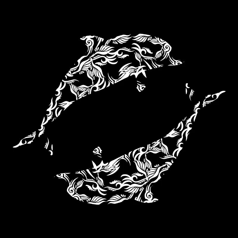 Maori Dolphin Tattoo Origin Forms - Gift Idea