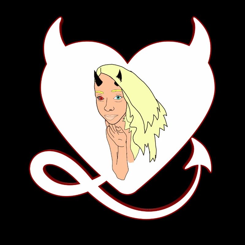 Devil with devil's heart Devil devil's female