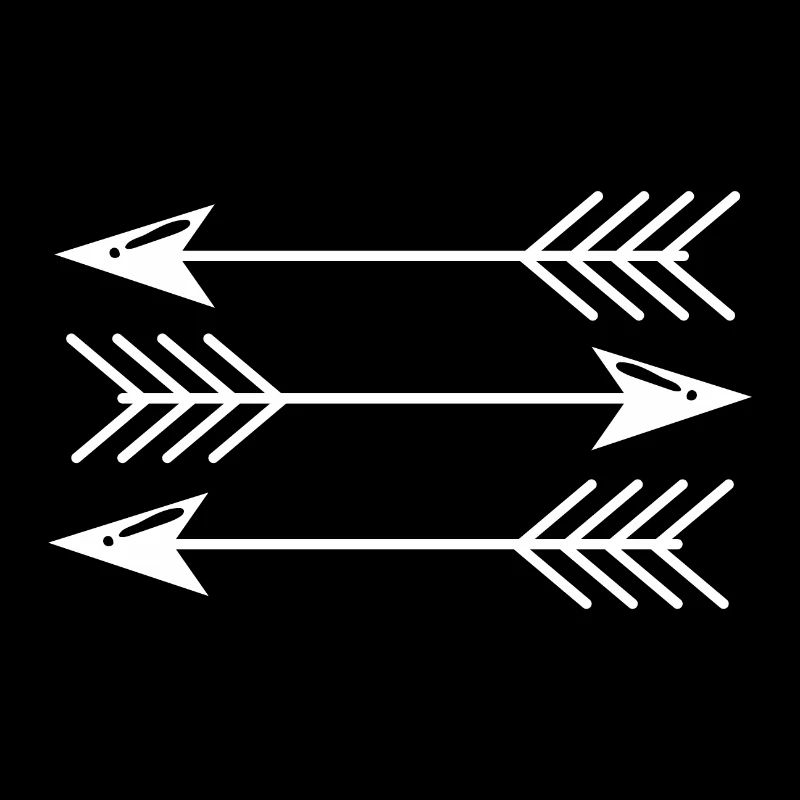 Flèche Trois flèches de tir à l’arc idée cadeau