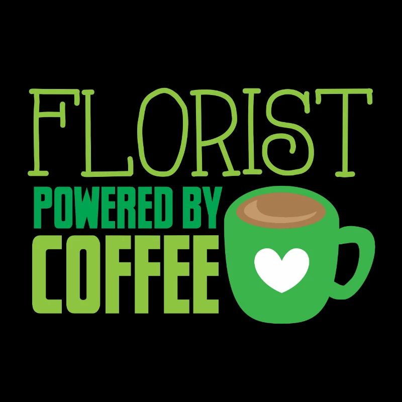 Blumengeschäft mit Kaffee