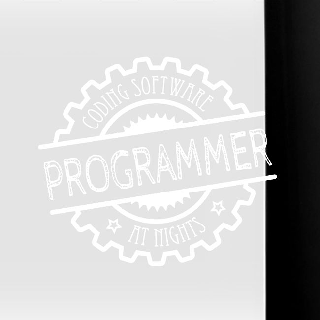Programmer vintage white