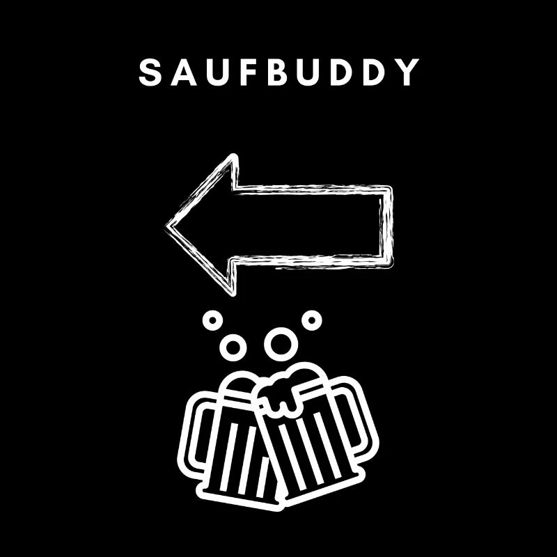 Saufbuddy - White