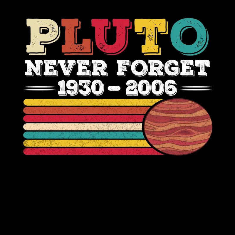 Pluto Never Forget 1930 - 2006 Vintage Gift