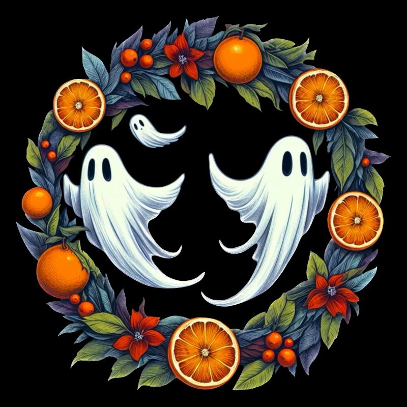Christmas Ghosts Design